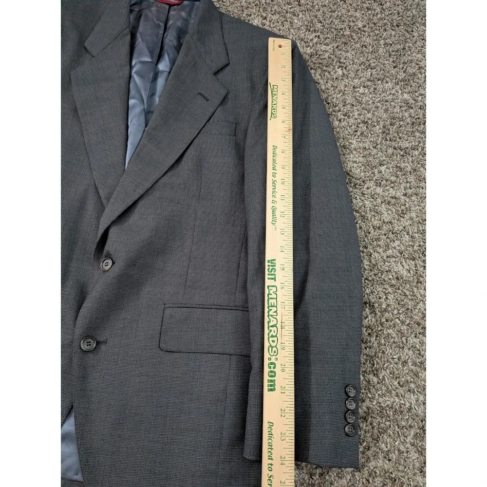 Jos. A. Bank Executive Collection Blazer Jacket Suit‎ Coat Size 40 Gray Wool USA